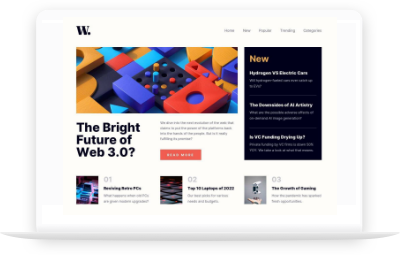 news ui